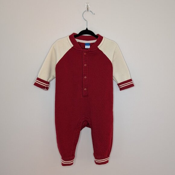 💙 2 for 15 💙 Old Navy Colour-Blocked Raglan One-Piece for Baby - Picture 1 of 3
